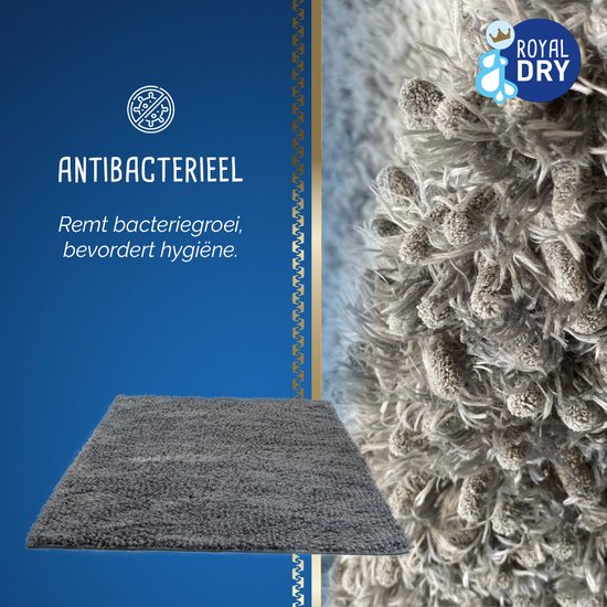 Paillasson Royal Dry pour animaux de compagnie - Tapis pour chien pour la voiture - Lieu de repos doux idéal pour les chiens - 66x91 cm (taille M) - Chenille en microfibre - Convient aux chiens et autres animaux de compagnie