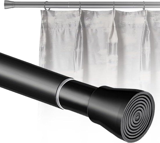 Verstelbare Tafelboog / Decoratieve Stang – 73-280 Cm, Metaal, Met Klem – Voor Ballonnen, Slingers & Verlichting – Zwart
