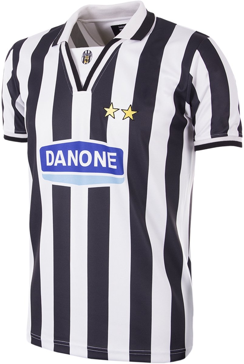 COPA - Juventus FC 1994/95 Retro Voetbalshirt - Heren - Zwart - Wit - XL