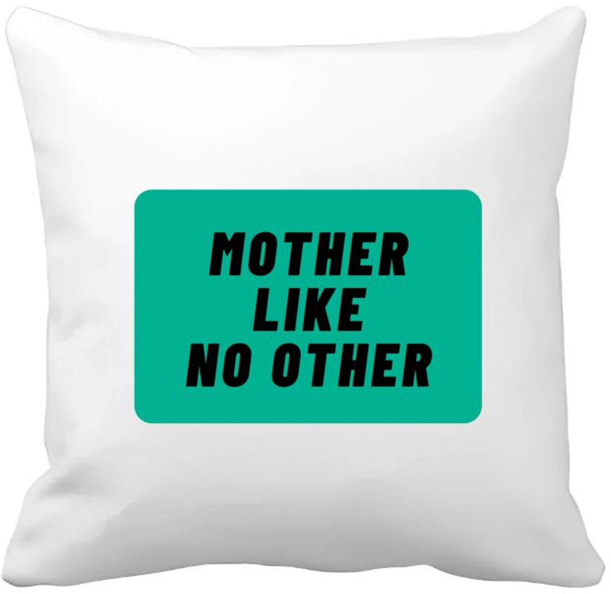 Akyol mother like no other Kussen hoes - Moeder - geweldige moeder - niemand anders - verjaardag - cadeau - kado - bedankje - geschenk - 40 bij 40 cm Multicolor