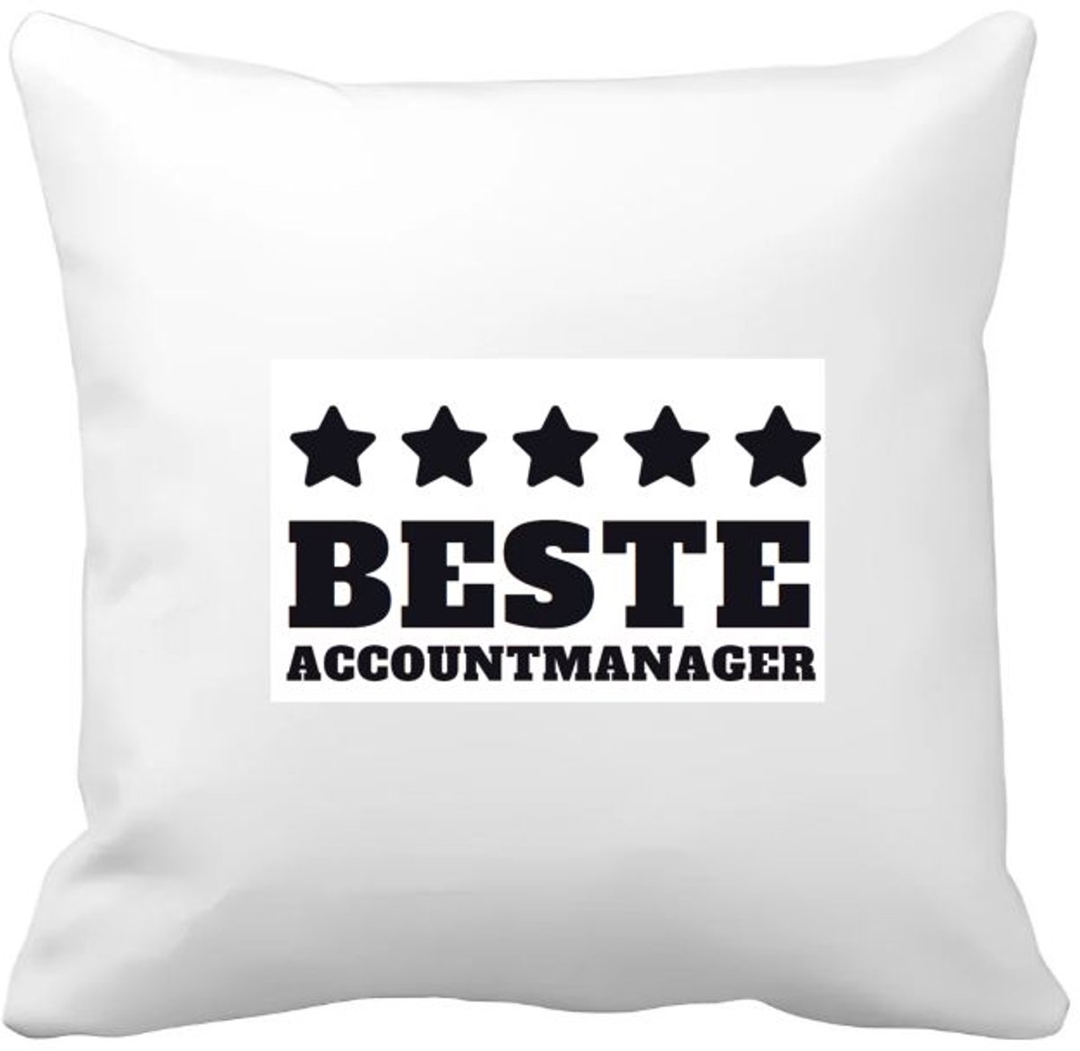 Akyol - beste accountmanager Kussen hoes - Beste accountmanager - collega - welkom - afscheid - 40 bij 40 cm