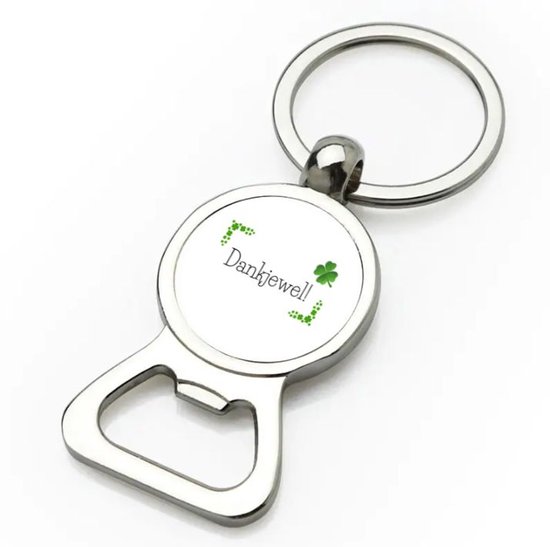Akyol - collega cadeau - flesopener - Collega - collega met opdruk - collega kado - collega cadeau - collega afscheid - klavertje vier - verjaardag - liefste collega - leuk kado om te geven - 9 bij 3 cm