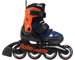 foto van Rollerblade Microblade 3WD Donkeblauw/Groen