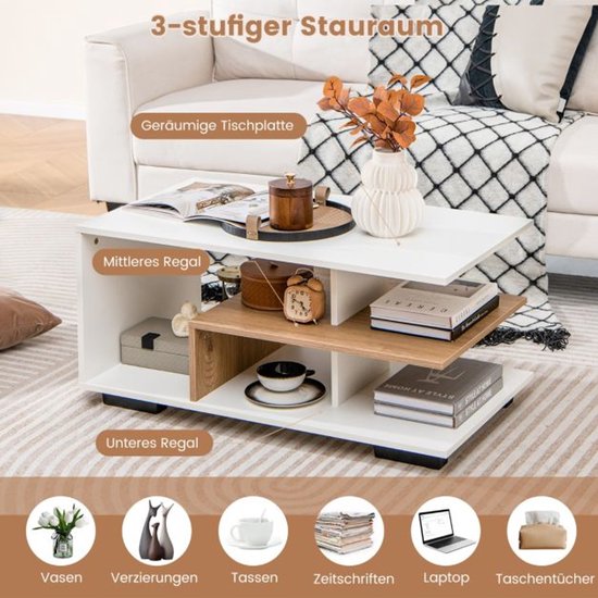 Salontafel Cosmo | Set van 3 | Rechthoek * Gratis thuisbezorgd - Houten Meubel Outlet Salontafel Cosmo | Set van 3 | Rechthoek * Gratis thuisbezorgd - Houten Meubel Outlet