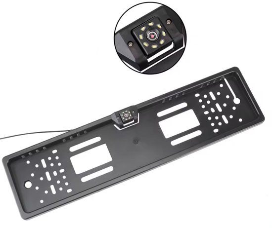 Achteruitrijcamera-set met kentekenhouder - Met universele tulp / RCA aansluiting - Parkeerhulp universeel - 6m kenteken camera - Geschikt voor aftermarket Android, Carplay autoradio — afbeelding 4