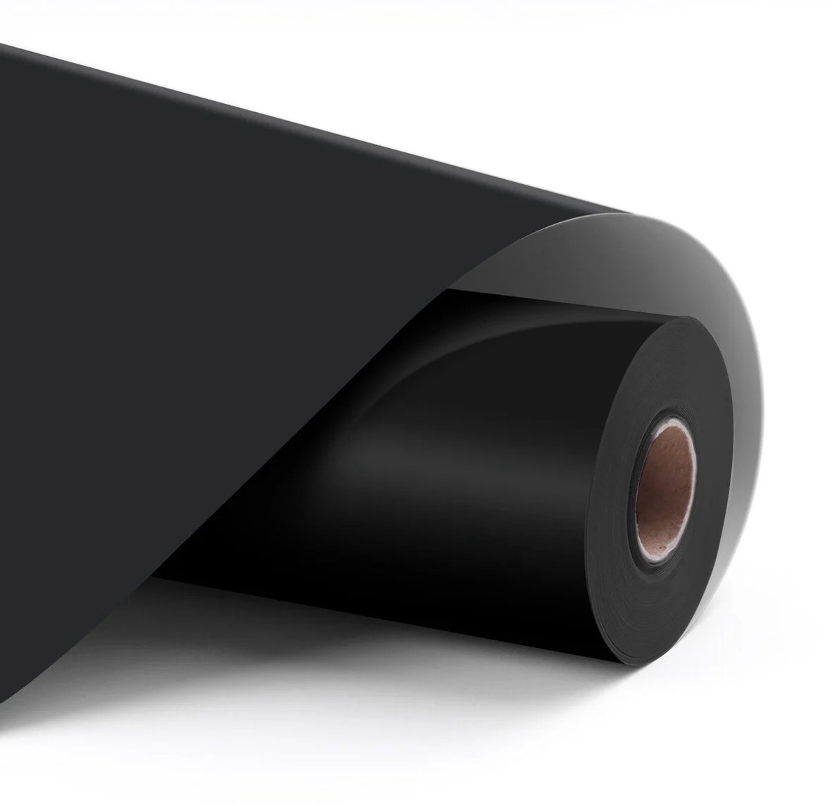 Permanent Adhesive Vinyl Matte - Black - 30.5 x 180 cm