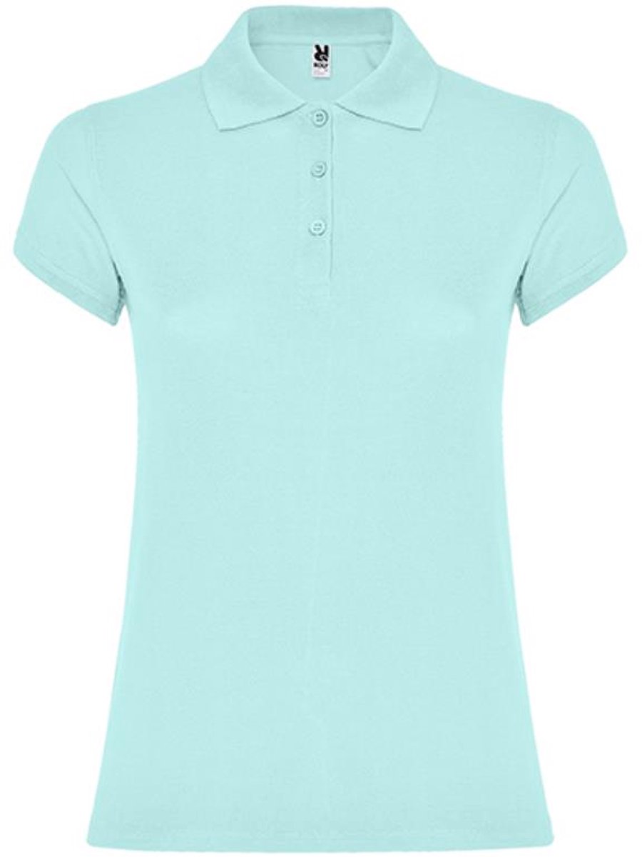 Roly - Star Dames Polo - Mint 98 maat XL