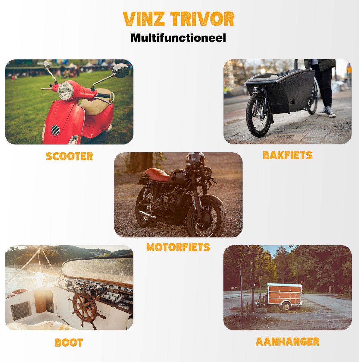 VINZ Trivor ART 4 Kettingslot - Scooterslot / Motorslot - ART 4 Slot Motor, Scooter & Fiets - 120cm – foto 7