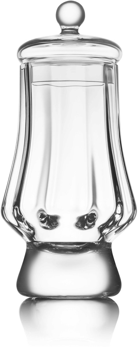 Premium Glencairn Whiskey, Rum, Cognac & Spirits Glas met deksel - Amberglass G510