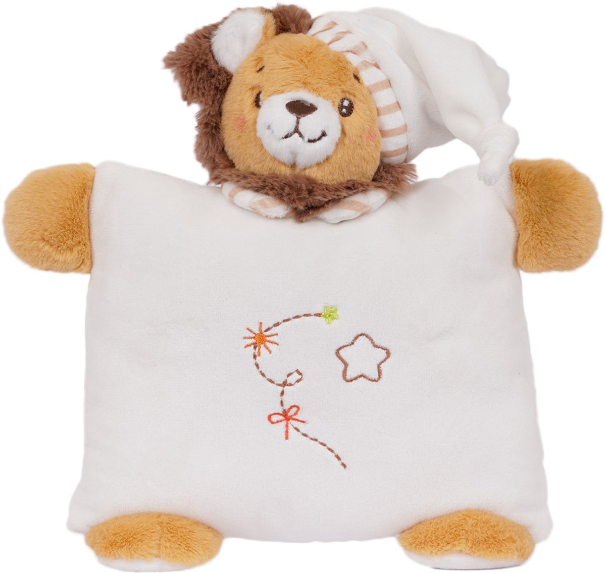 Speelgoedtopdeals - Pluche Knuffel Kussen - Alex Leeuw - 27 cm