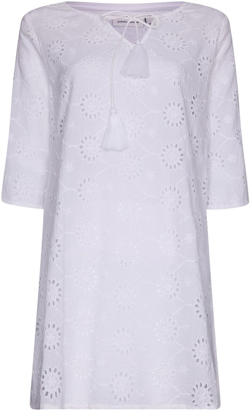 Pastunette Cover-Up Sunny Day - Wit - Katoen - Maat 44