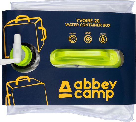 Abbey Camp Watercontainer met handgrepen en tapkraan - 20L van Abbey Camp — afbeelding 5