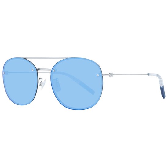 Tommy Hilfiger Blauwe Unisex Zonnebril Met Case van Merkloos — afbeelding 2