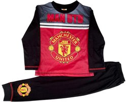 Manchester United - Pyjama - Rood met zwart - Man Utd - Pyama - Maat 104/110
