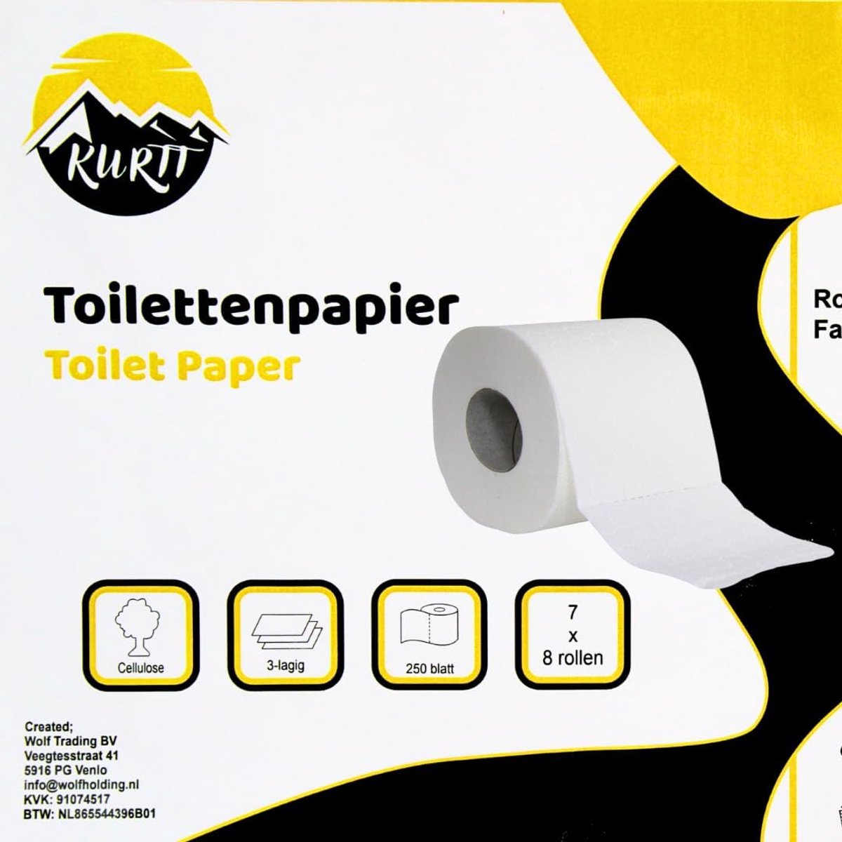 Page toiletpapier - Compleet Schoon wc papier - 96 rollen - met een vleugje katoen - Zacht en sterk - FSC Gecertificeerd - 3D Wave™-textuur -Voordeelverpakking toiletpapier