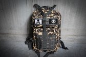 Tuff Guy - Tactical Backpack 45L - Digital Camo - Unisex Sport Tas - Perfect voor Fitness, Bodybuilding, Powerlifting, Gewichtheffen en Crossfit