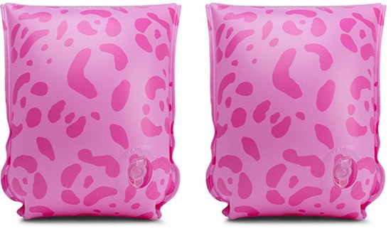 Swim Essentials | Roze Panterprint zwembandjes 2-6 jaar