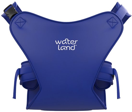 WaterLand Neopreen Baby Carrier/Draagzak - 4m/2j - 6/15kg - Pacific Blue
