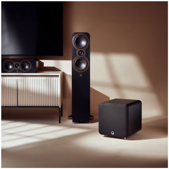 Q-Acoustics: Q Sub80 subwoofer - Satijn zwart — afbeelding 3