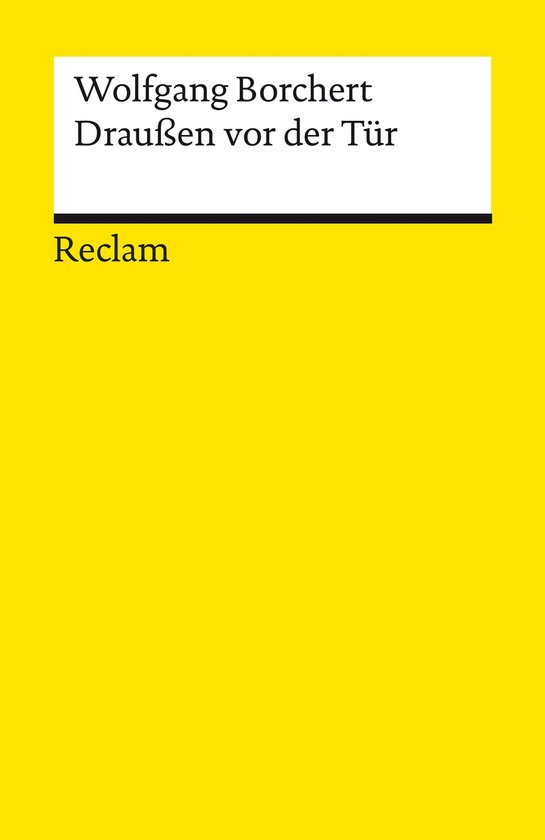 Reclams Universal-Bibliothek - Draußen vor der Tür - cover