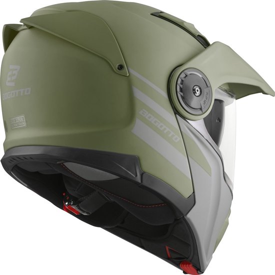 Casque Enduro Bogotto FG-102 Safari Fibre De Verre - Modulable Aventure
