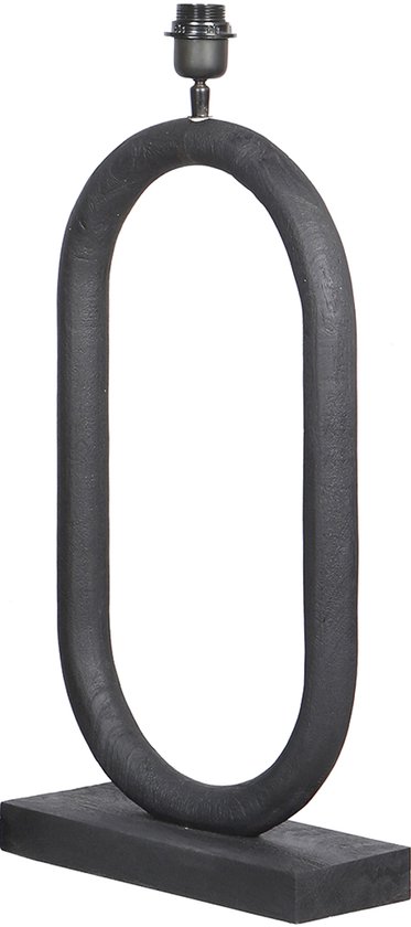 by Mooss - Lampe de table - Houston - Zwart - Bois - 59 cm