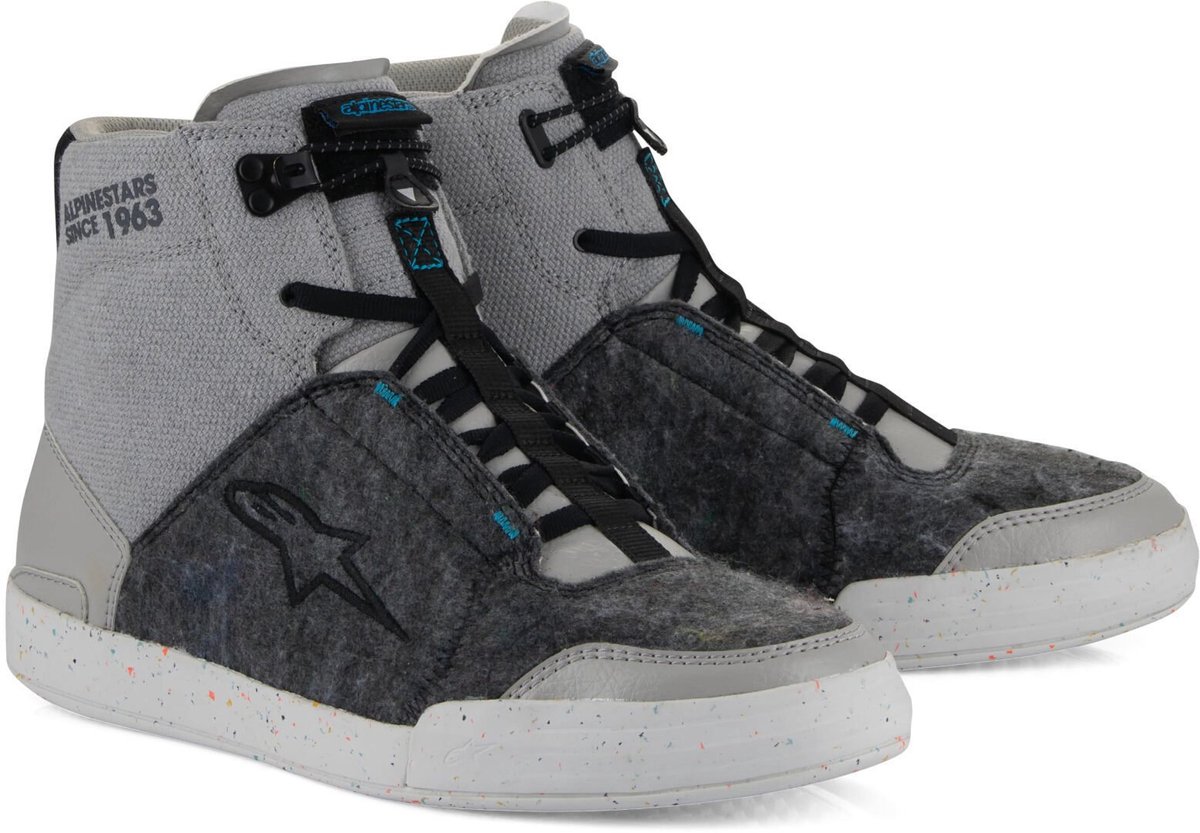 Alpinestars Circal Riding Shoes Grijs Zwart Methyl Blauw - Laars
