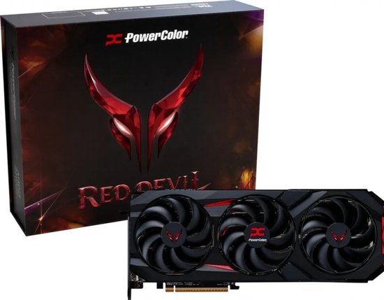 Powercolor Radeon RX 9070 XT Red Devil Limited OC - Videokaart 16 GB GDDR6 - PCI Express 5.0 x16 - 1x HDMI, 3x DisplayPort