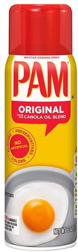 PAM Cooking Spray Original - 571 Doseringen - 6oz - 170 Gram