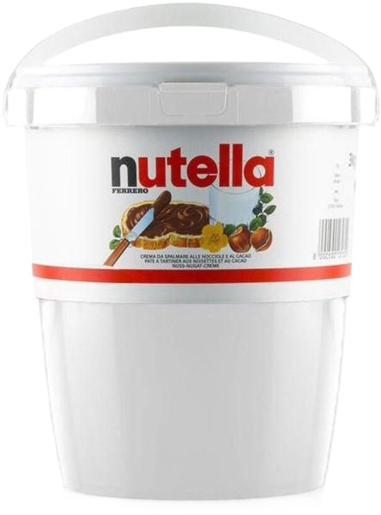 Nutella Hazelnootpasta - 1 x 3 kg