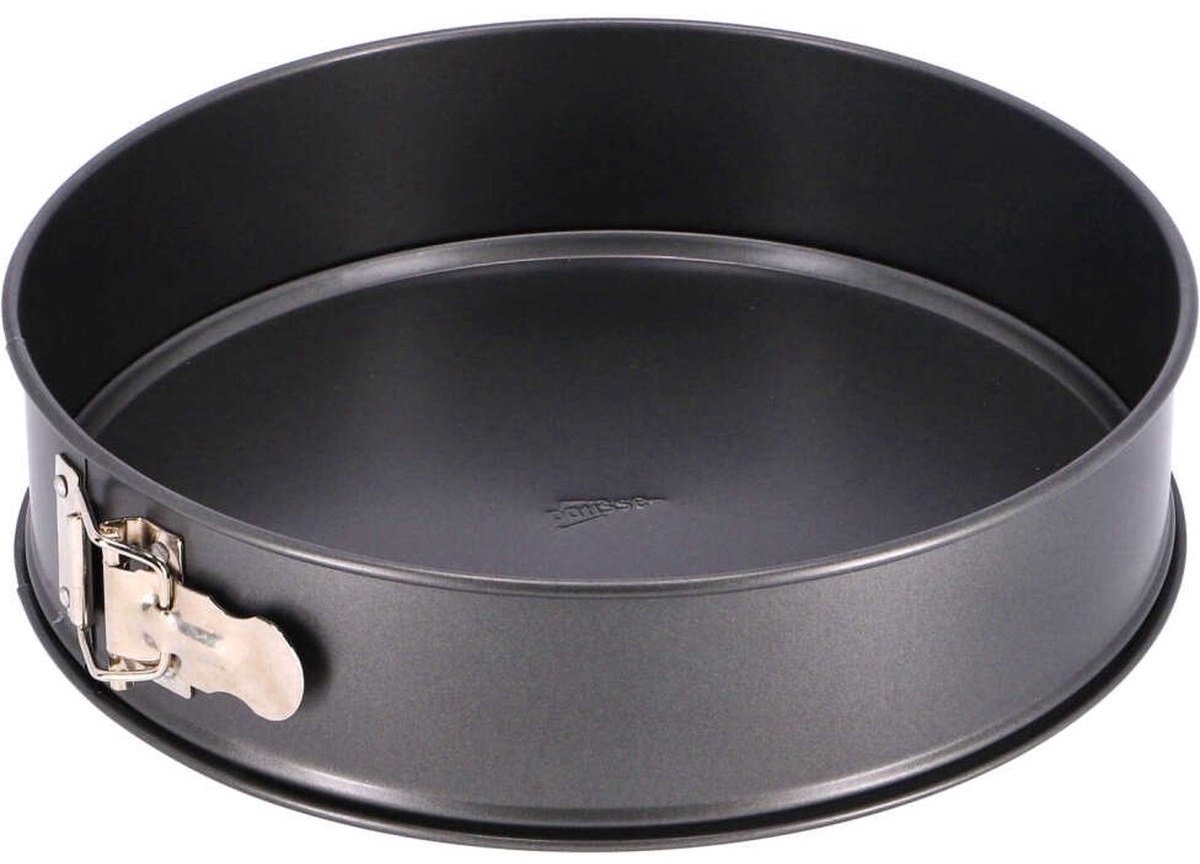 Patisse Springvorm - Anti-Aanbak - Rond - Zwart - Ø 26 cm - Bakvorm - Cakevorm – foto 3