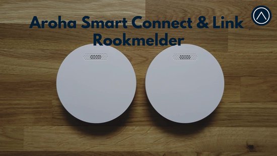 Aroha Smart Connect & Link Rookmelder - 10 jaar batterij - Slimme & koppelbare brandmelder met app Tuya & Smartlife - Multipack 5 set