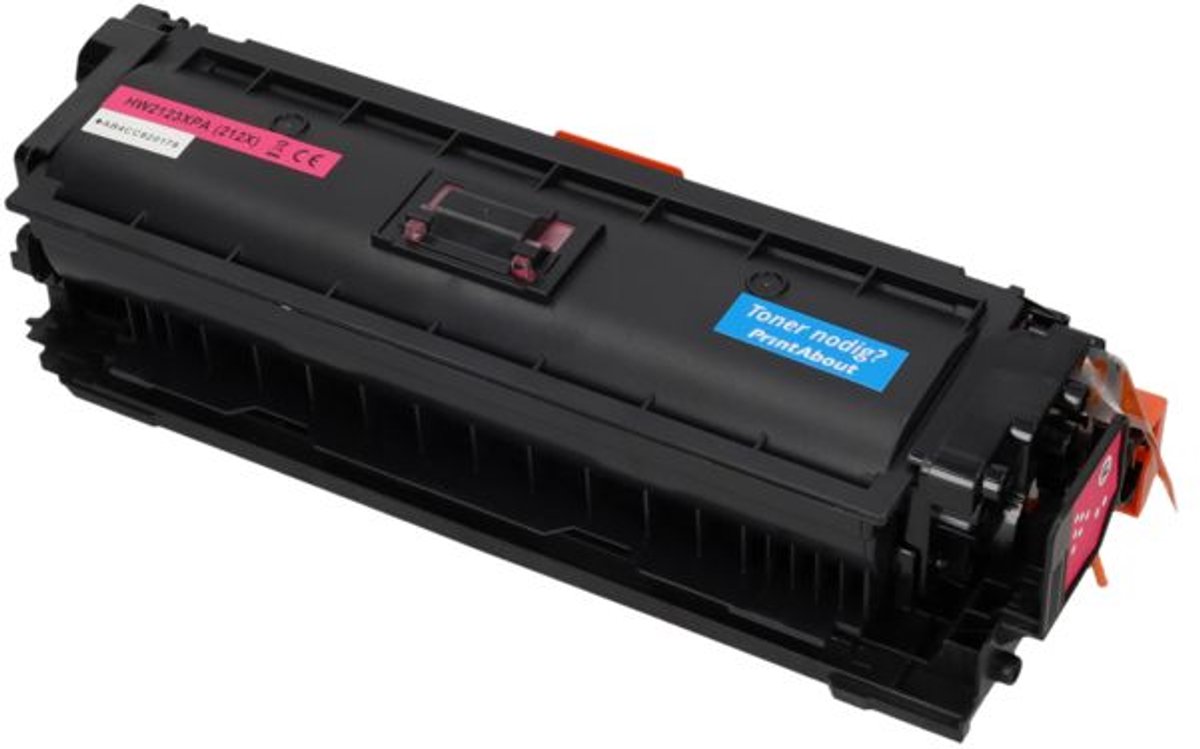PrintAbout huismerk Toner 212X (W2122X) Geel Hoge capaciteit geschikt voor HP