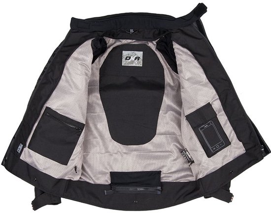 Veste moto ROADTRIP Homme 4 saisons Zwart S Homologuée CE par MOTOBLOUZ
