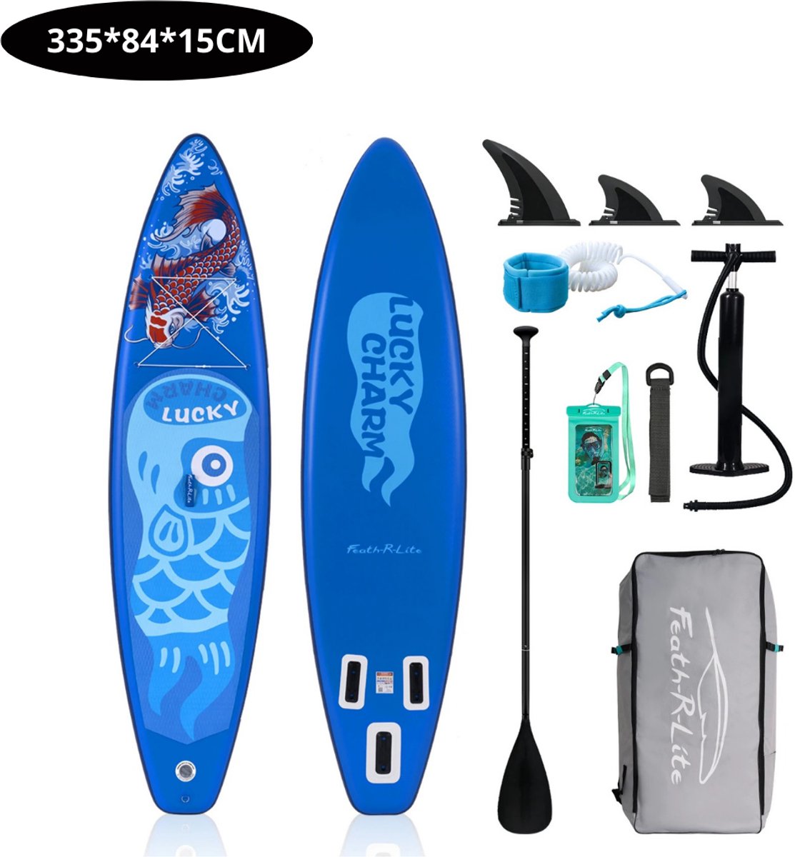 Nivard Sup Board - Opblaasbaar - Supboard - Sup Boards - Paddle - Kayak - Inclusief Accessoires - 330cm