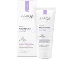 Zarqa - Anti-Age Nachtcrème - 3 x 50 ml - Voordeelverpakking