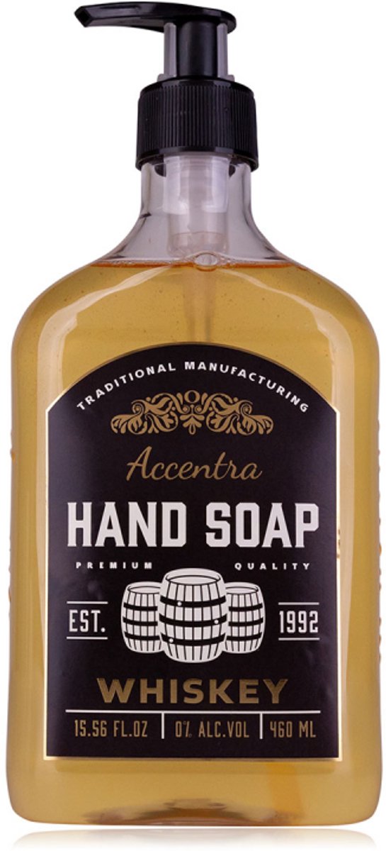 verjaardagscadeau Mannen Zeepdispenser met handzeep WHISKEY