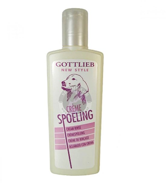 Gottlieb - cremespoeling voor honden - voedt en verzacht de vacht- betere doorkambaarheid 300 ml
