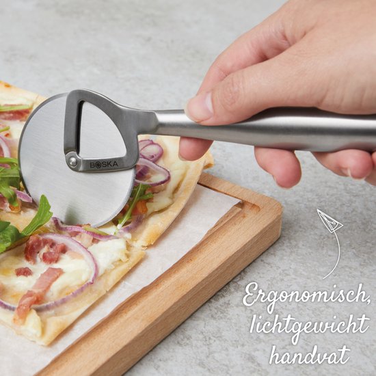 Coupe-pizza Copenhagen - Va au lave-vaisselle - Roller - Ne vacille pas - Acier inoxydable