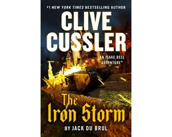 Omslag van An Isaac Bell Adventure- Clive Cussler The Iron Storm