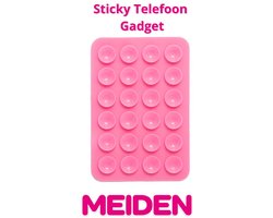 MEIDEN Sticky Telefoon Gadget - MEIDEN - roze sticky gadget