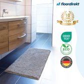 SKY Tapis de Badmat - Sky Soft - Tapis de Douche - Antidérapant - Grijs Argent - 80 x 150 cm