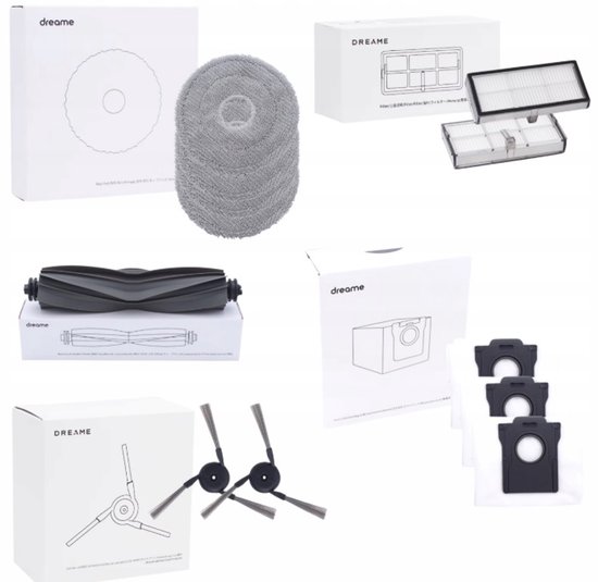 28 stuks accessoires voor de Dreame X40 Ultra/L40 Ultra /X40 Master/Mova P50 Pro Ultra