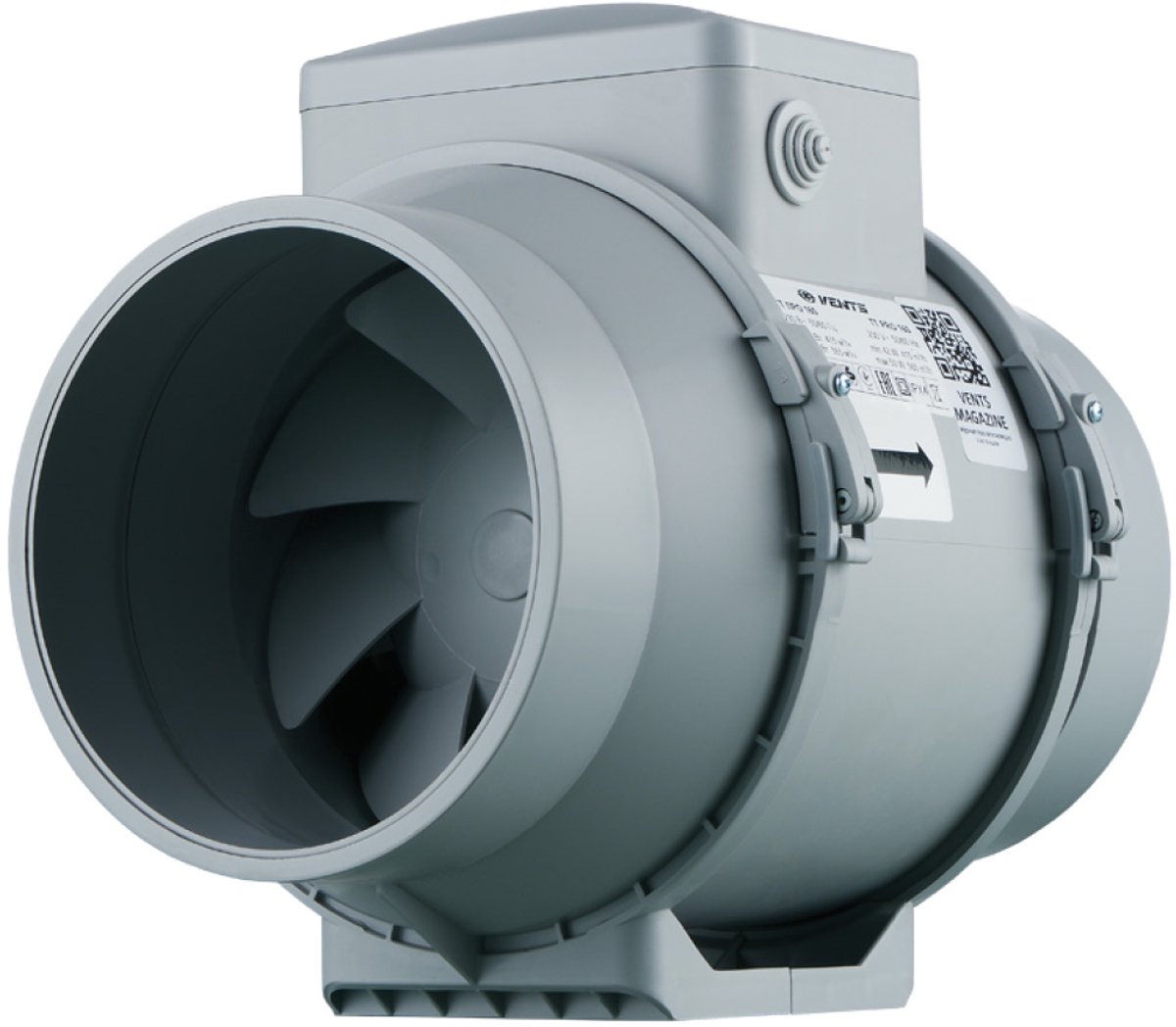 Vents TT PRO buisventilator 160 mm - Inline fan - Tot 565 m³/h