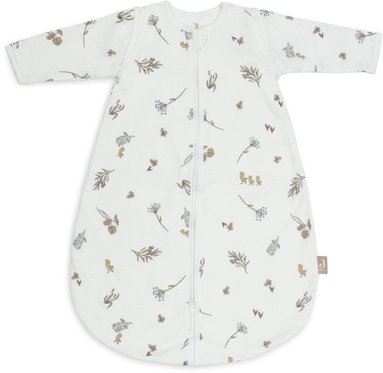 Jollein Newborn Slaapzak Zomer Jersey Met Afritsbare Mouw 60cm - Rond - Riverside - Zomerslaapzak