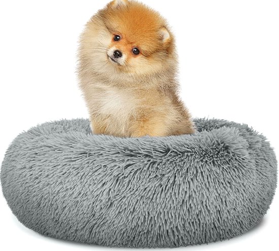 AEYAKA Honden- en Kattendekens, Zachte Pluche Hondendekens, Kattenmand, Warm en Zacht, Wasbare Bankhoes, Huisdierendeken (Grijs 127×100 cm
