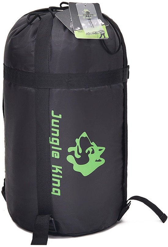 Meedeer Professional Premium Winter Slaapzak–1850 G Vulling -Waterdichting–Draagbaar-Temperatuur comfort -5°C/-10°C-Voor Camping-Backpacken-Hiken-Festivals-Logeren-Buitenhuis–220x80cm-Voor kinderen en volwassenen（Groen） van Meedeer — afbeelding 5
