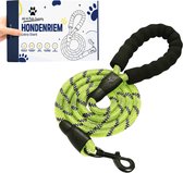 All 4 Pets Supply Hondenriem - 3 Meter - Reflecterend - Honden Riem - Leiband Hond - Looplijn - Hondentuig - Dog Leash - Groen