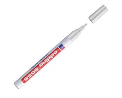 foto van Edding 8055 outdoor-marker 1-2mm ronde punt - wit - per stuk in blisterverpakking