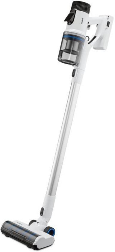 MEDION P400 W+ steelstofzuiger met wisfunctie (snoerloos, zakloos, cycloontechnologie, 400 watt, 2-in-1 steelstofzuiger, handstofzuiger, oplaadbare batterij, stofsensor, HEPA H13, LED-touchdisplay, bo